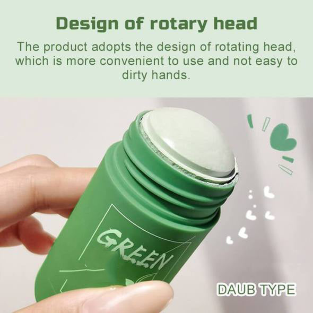 Green Tea Deep Cleanse Mask Stick – Pore Refining & Oil Control Clay Mask
