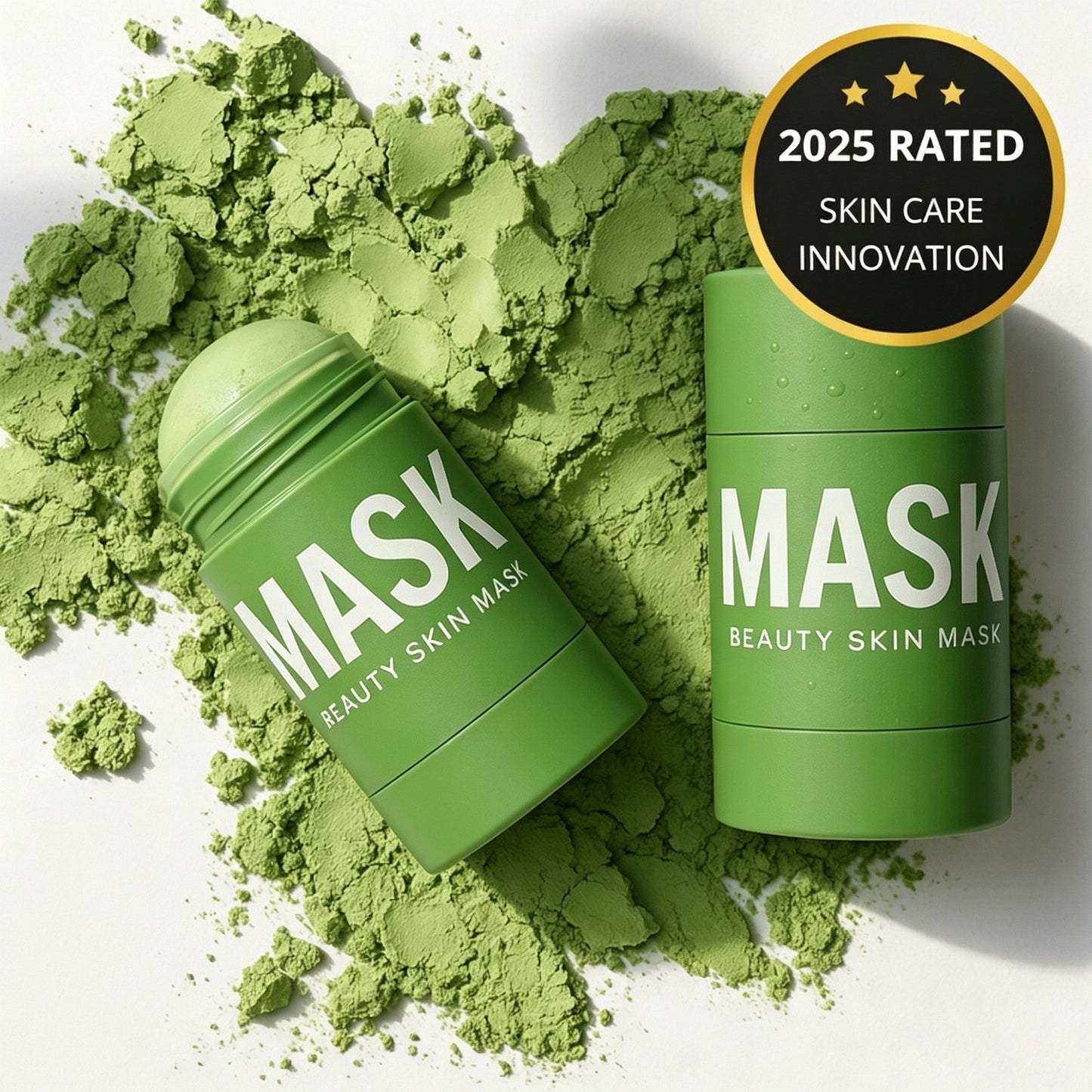 Green Tea Deep Cleanse Mask Stick – Pore Refining & Oil Control Clay Mask